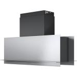 BARAZZA 1KMDI9 Cappa Isola | Classe A | Acciaio inox AISI 304, Portata 800 m³/h, Camino telescopico