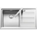 BARAZZA 1LES91RD Lavello Incasso | 2 vasche, Gocciolatoio dx, Acciaio inox AISI 304