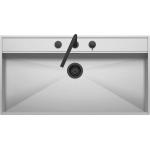 BARAZZA 1LFX101N Lavello Incasso | 1 vasca, Profondità 32 cm, Peso 16,4 kg