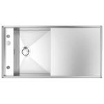 BARAZZA 1LMZ105 Lavello Incasso | 1 vasca, Dimensioni 110x62x38 cm, Peso 18 kg:contentReference[oaicite:7]{index=7}