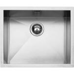 BARAZZA 1Q5040S Lavello Incasso | Vasca 50x40 cm, Profondità 27 cm, Acciaio inox AISI 304