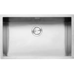 BARAZZA 1QR70I Lavello Incasso | Vasca 70x40 cm, Profondità 27 cm, Acciaio inox AISI 304