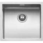 BARAZZA 1X4540S Lavello Incasso | Acciaio inox AISI 304, Design moderno, Pulizia semplificata