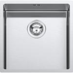 BARAZZA 1QR406 Lavello Incasso | Vasca 40x40 cm, Profondità 27 cm, Acciaio inox AISI 304