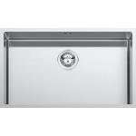 BARAZZA 1QR706 Lavello Incasso | Vasca 70x40 cm, Profondità 27 cm, Acciaio inox AISI 304