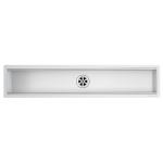 BARAZZA 1CI90 Accessorio per piani di lavoro – | Legno massello, Fessura raccogligocce, Compatibile con canale attrezzato