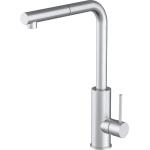 BARAZZA 1RUBOF316 Miscelatore Lavello | Doccia estraibile, Acciaio inox AISI 316, Rotazione canna 360°