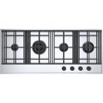 BARAZZA 1PLE3D Piano cottura a gas Incasso | Inox AISI 304, 3 fuochi + doppia corona, Potenza 4kW