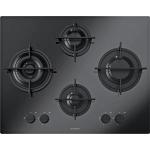 BARAZZA 1PMD64N Piano cottura a gas Incasso | Bruciatori Flat Eco-Design, Griglie in ghisa, Potenza doppia corona 4kW