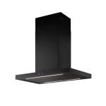 Falmec Plane Nrs Plus Island 90 Eu Nero 220-240V - 50-60Hz T80 S/Filtro Cappa Isola | Classe A | Tecnologia NRS, Aspirazione perimetrale, Illuminazione LED