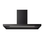 Falmec Plane Nrs Plus 120 Eu Nero 220-240V - 50-60Hz T80 S/Filtro Cappa Parete | Classe A | Aspirazione perimetrale, 800 m³/h, vetro nero