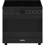 Smeg C9IMN2 Cucina | Libera installazione | Classe energetica A | 5 fuochi gas, Piano vetroceramica, Forno multifunzione