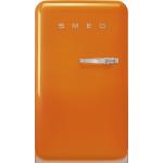 Smeg FAB10LOR6 Frigocongelatore | Libera installazione | Classe energetica F | Colore arancio, Cerniera sinistra, Frigocongelatore freezer 13 L