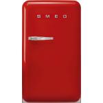 Smeg FAB10RRD6 Frigocongelatore | Libera installazione | Classe energetica F | Colore rosso, Cerniera destra, Frigocongelatore freezer 13 L