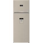 Beko RDNE455E40DBN Frigocongelatore Libera installazione | Classe E | Combinato, No Frost, Ripiani regolabili
