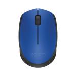 LOGITECH MOUSE OTTICO WIRELESS M171 BLU 910-004640