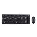 LOGITECH TASTIERA+MOUSE USB NERO MK120 920-002543