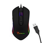 TECHMADE MOUSE GAMING USB LED LIGHT 2400DPI NERO TM-PG-64