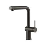 Gessi INEDITO Girevole Black Metal Brushed PVD - 60431#707 Miscelatore Lavello | Nero Metal Spazzolato Pvd, Canna girevole 360°, Portata regolabile