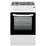 Beko CSS42014FW Cucina Libera installazione | 4 fuochi gas, forno elettrico, grill integrato