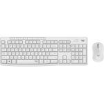 LOGITECH KIT TASTIERA+MOUSE WIRELESS USB BIANCO MK295 920-009821