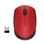 LOGITECH MOUSE OTTICO WIRELESS M171 ROSSO 910-004641