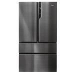 Haier HB26FSNAAA Frigocongelatore Libera installazione | Classe E | Frigorifero 4 porte, No Frost, finitura nera
