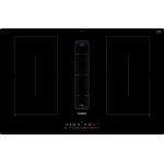 Siemens ED811FQ15E Piano cottura a induzione con cappa aspirante integrata Incasso | Classe A++ | Piano a induzione con cappa integrata, 4 zone di cottura, potenza massima 7.4 kW, comandi touch slider