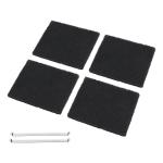 Smeg KITFCGT124 Filtro a carbone attivo Incasso | Filtro a carbone attivo, Compatibile cappe 120 cm, Ricambio originale