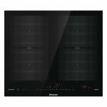 Hisense I6456CB Piano cottura a induzione Incasso | Classe N/A | Nero, Da incasso, 59.5 cm