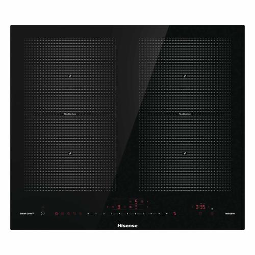 Hisense I6456CB Piano cottura a induzione Incasso | Classe N/A | Nero, Da incasso, 59.5 cm
