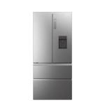 Haier HFW7819EWMP Frigocongelatore Libera installazione | Classe E | 4 porte, No Frost, Luce Led, Platinum Inox
