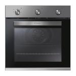 Candy FCDIE206X Forno Incasso | Classe A | 70 L, Ventilato, Touch control