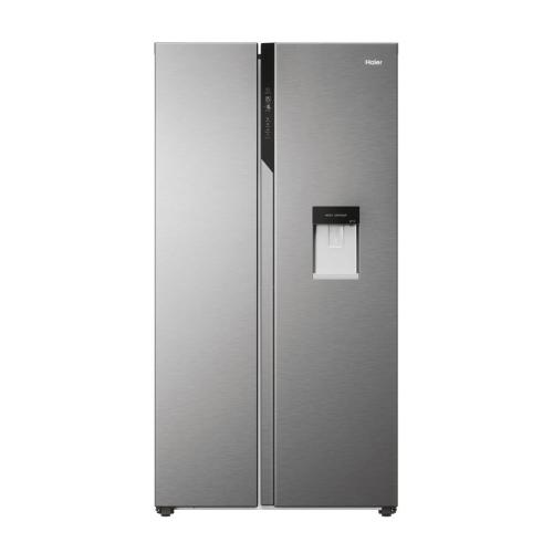 Haier HSR5918DWMP Frigocongelatore Libera installazione | Classe D | Libera installazione, Porta americana, Platino