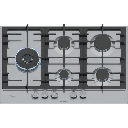 BOSCH PCS7A5I90 Piano cottura a gas Incasso | Acciaio inox, Da incasso, 75 cm