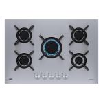 AEG HGB75423UZ Piano cottura a gas Incasso | Classe N/A | 75cm, Step Power, 5/Zone, Inox/EasyClean