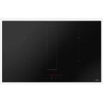 elica NIKOLATESLA FIT XL RAW BR/A/83 - PRF0202499 Piano cottura a induzione con cappa aspirante integrata Incasso | Classe A | Induzione con cappa, vetro nero opaco, 83 cm, touch slider