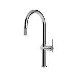 Gessi HABITO Estraibile Chrome - 60672#031 Miscelatore Lavello | Cromo Lucido, Doccetta estraibile, Tubo flessibile estensibile