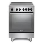 De'Longhi DMX64INL Cucina Libera installazione | Classe A | inox, induzione 4 zone, multif. 6 funz., vano scaldavivande