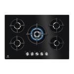 Electrolux KGG75372K Piano cottura a gas Incasso | Classe A | 3 zone gas, Accensione automatica, Griglie in ghisa