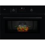 AEG NKO5N401B Forno a microonde Incasso | Classe N/A | 45cm, CombiAir, No, Nero