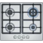 BOSCH PGH6B5B90 Piano cottura a gas Incasso | Acciaio inox, Da incasso, 60 cm