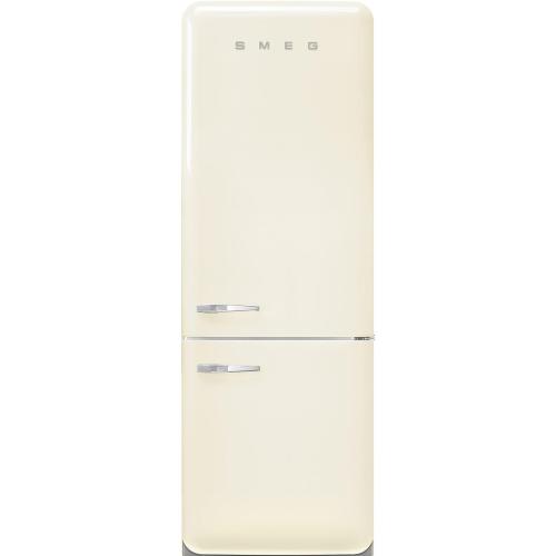 Smeg FAB38RCR6 Frigocongelatore Libera installazione | Classe D | Crema, Porta destra, Combinato 70 cm No Frost