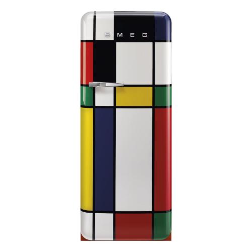 Smeg FAB28RDMC6 Frigocongelatore Libera installazione | Classe C | Multicolore, Porta destra, Monoporta 150 cm