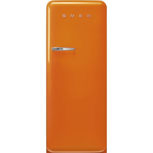 Smeg FAB28ROR6 Frigocongelatore Libera installazione | Classe C | Arancio, Porta destra, Monoporta 150 cm