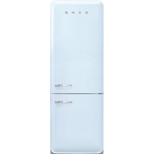 Smeg FAB38RPB6 Frigocongelatore Libera installazione | Classe D | Blu pastello, Porta destra, Combinato 70 cm No Frost