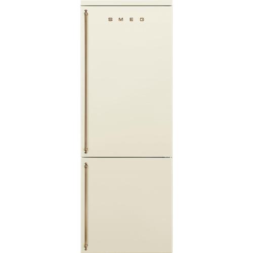 Smeg FA8005RPO6 Frigocongelatore Libera installazione | Classe D | Design retrò, Porta destra, Colore panna