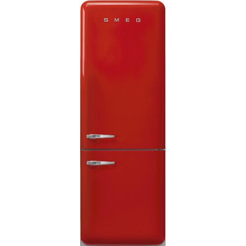 Smeg FAB38RRD6 Frigocongelatore Libera installazione | Classe D | Rosso, Porta destra, Combinato 70 cm No Frost