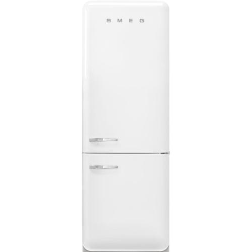 Smeg FAB38RWH6 Frigocongelatore Libera installazione | Classe D | Bianco, Porta destra, Combinato 70 cm No Frost