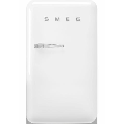Smeg FAB10HRWH6 Frigorifero Libera installazione | Classe D | Colore bianco, Cerniera destra, Frigorifero 135 L